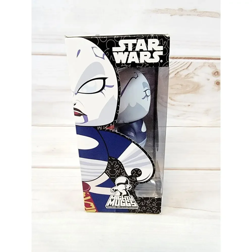 Star Wars 2008 Mighty Muggs Asajj Ventress Vinyl Figure Clone Wars Hasbro NEW